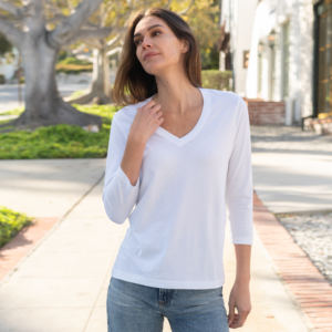 Womens Long Sleeve Crew Neck