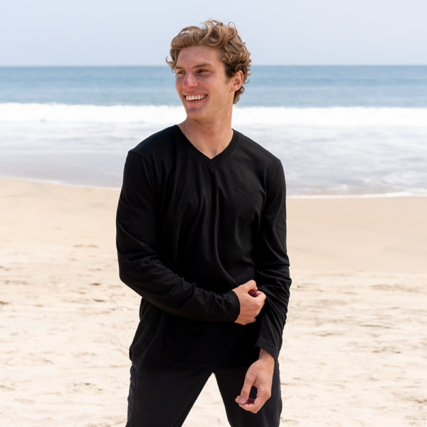 Mens Long Sleeve Crew Neck