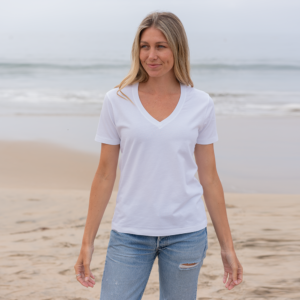 Womens Short Sleeve Crew Neck